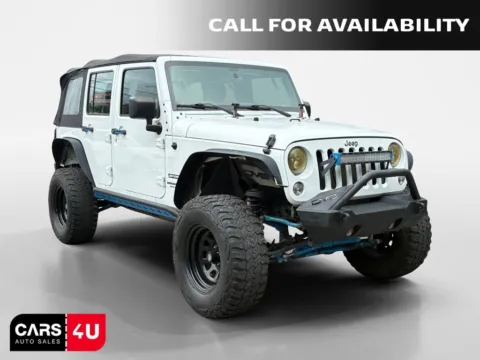 White 2017 Jeep Wrangler Unlimited Sport for sale in Knoxville, TN