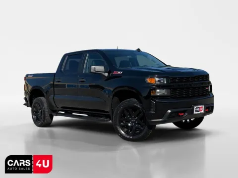 Black 2021 Chevrolet Silverado 1500 Custom Trail Boss for sale in Knoxville, TN
