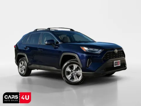 Blue 2022 Toyota RAV4 Hybrid XLE for sale in Knoxville, TN