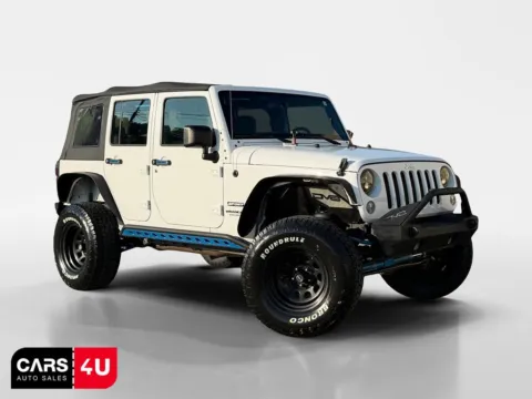 White 2017 Jeep Wrangler Unlimited Sport for sale in Knoxville, TN