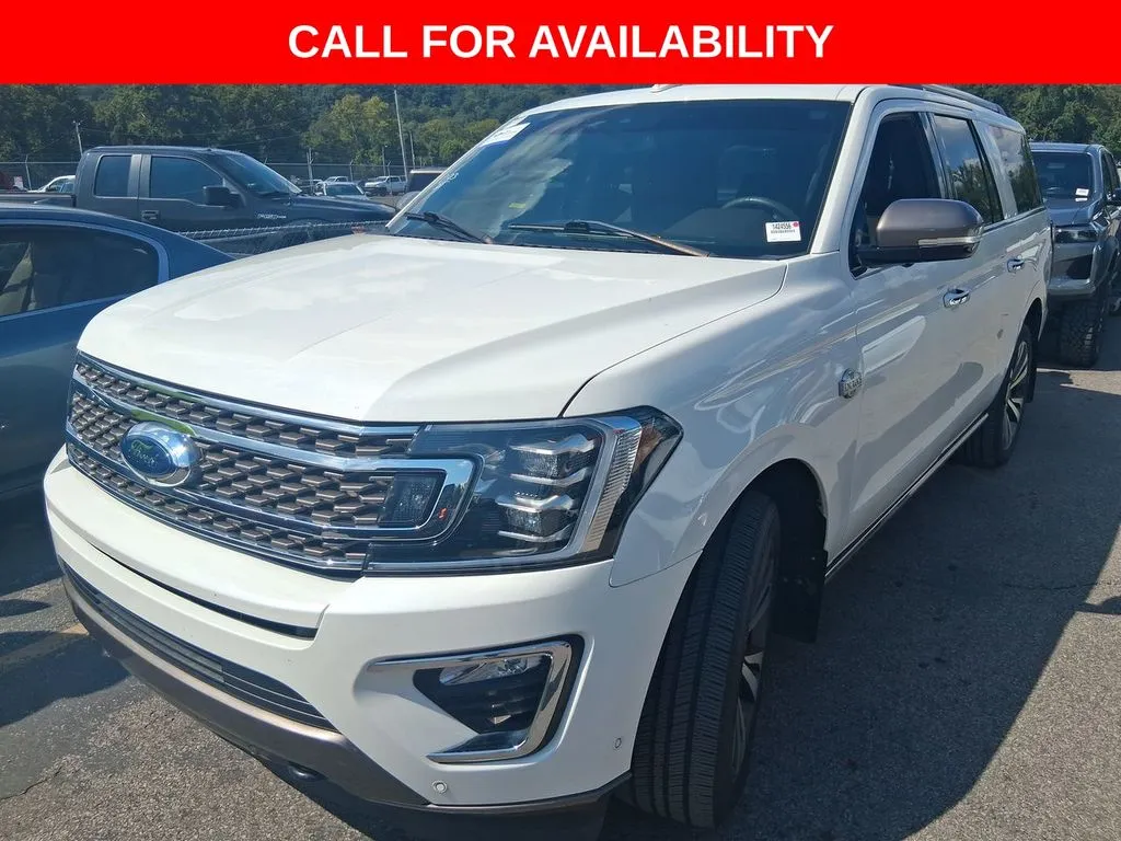 White 2021 Ford Expedition Max King Ranch for sale in Knoxville, TN