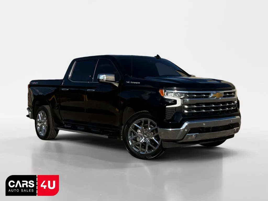 Black 2023 Chevrolet Silverado 1500 LTZ for sale in Knoxville, TN
