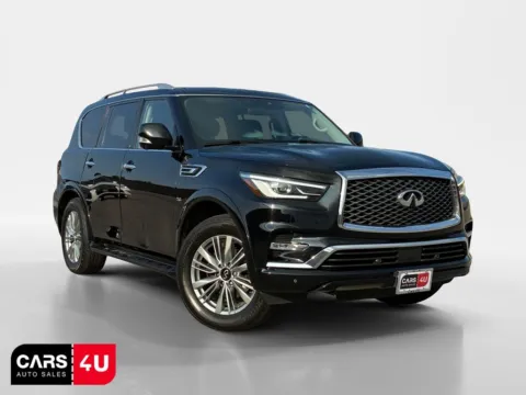 Black 2019 INFINITI QX80 LUXE for sale in Knoxville, TN