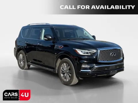 Black 2019 INFINITI QX80 LUXE for sale in Knoxville, TN