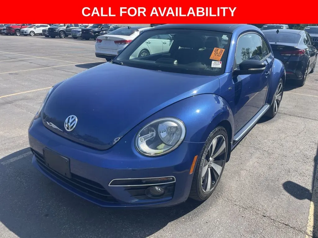 Blue 2014 Volkswagen Beetle 2.0T R-Line for sale in Knoxville, TN