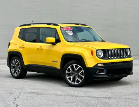 Yellow 2015 Jeep Renegade Latitude for sale in Knoxville, TN