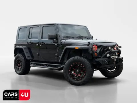 Black 2008 Jeep Wrangler Unlimited X for sale in Knoxville, TN