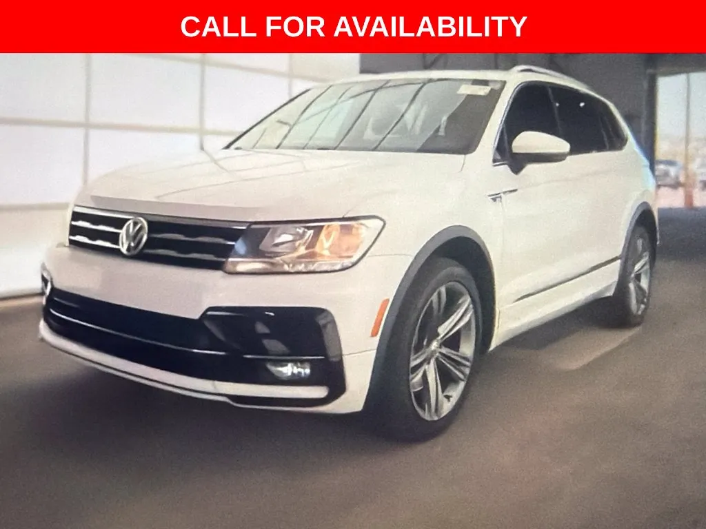 White 2019 Volkswagen Tiguan 2.0T SEL R-Line for sale in Knoxville, TN