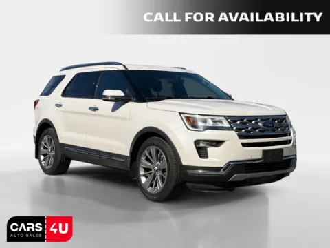 White 2018 Ford Explorer Limited for sale in Knoxville, TN