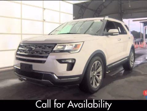 White 2018 Ford Explorer Limited for sale in Knoxville, TN