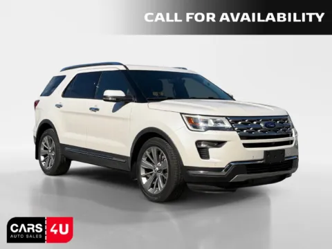 White 2018 Ford Explorer Limited for sale in Knoxville, TN