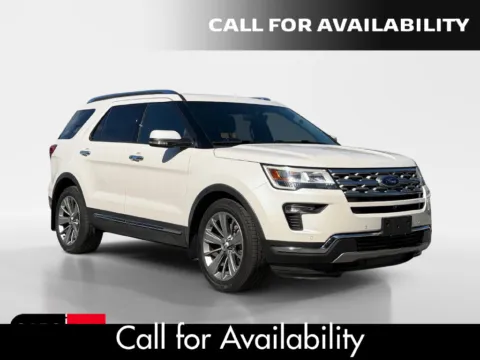 White 2018 Ford Explorer Limited for sale in Knoxville, TN
