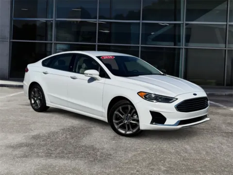 White 2020 Ford Fusion SEL for sale in Knoxville, TN