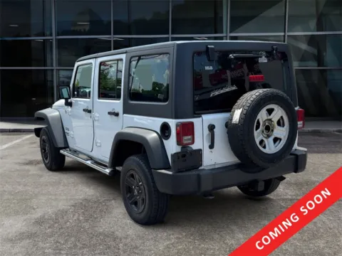 Another view of 2012 Jeep Wrangler Unlimited Sport for sale in Knoxville, TN at Cars 4 U LLC