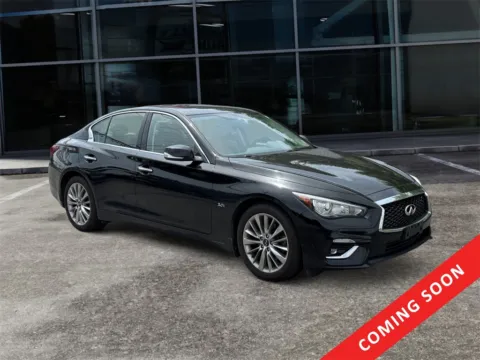 Black 2019 INFINITI Q50 3.0t LUXE for sale in Knoxville, TN