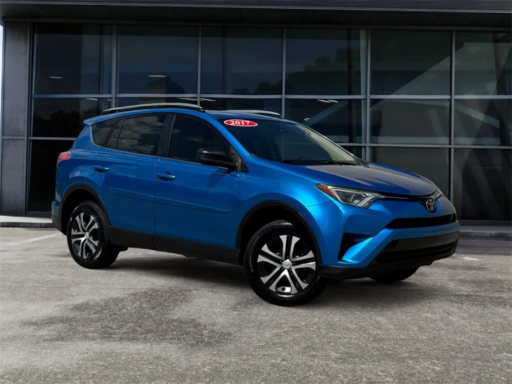 Blue 2017 Toyota RAV4 LE for sale in Knoxville, TN