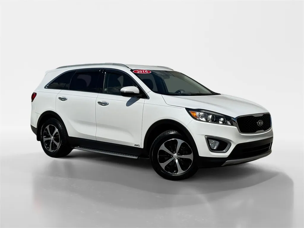 White 2016 Kia Sorento EX for sale in Knoxville, TN