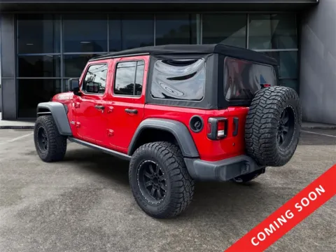 Another view of 2018 Jeep Wrangler Unlimited Sport for sale in Knoxville, TN at Cars 4 U LLC