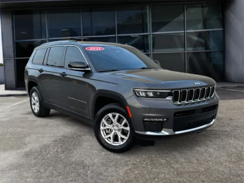 Gray 2021 Jeep Grand Cherokee L Limited for sale in Knoxville, TN