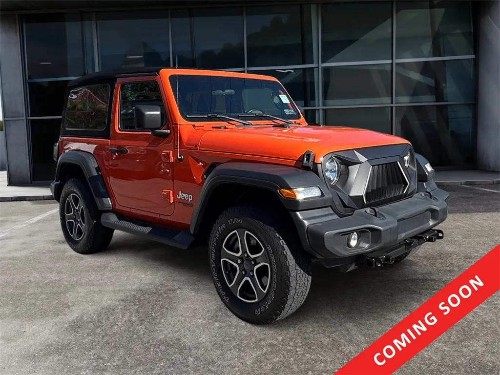 Orange 2019 Jeep Wrangler Sport S for sale in Knoxville, TN