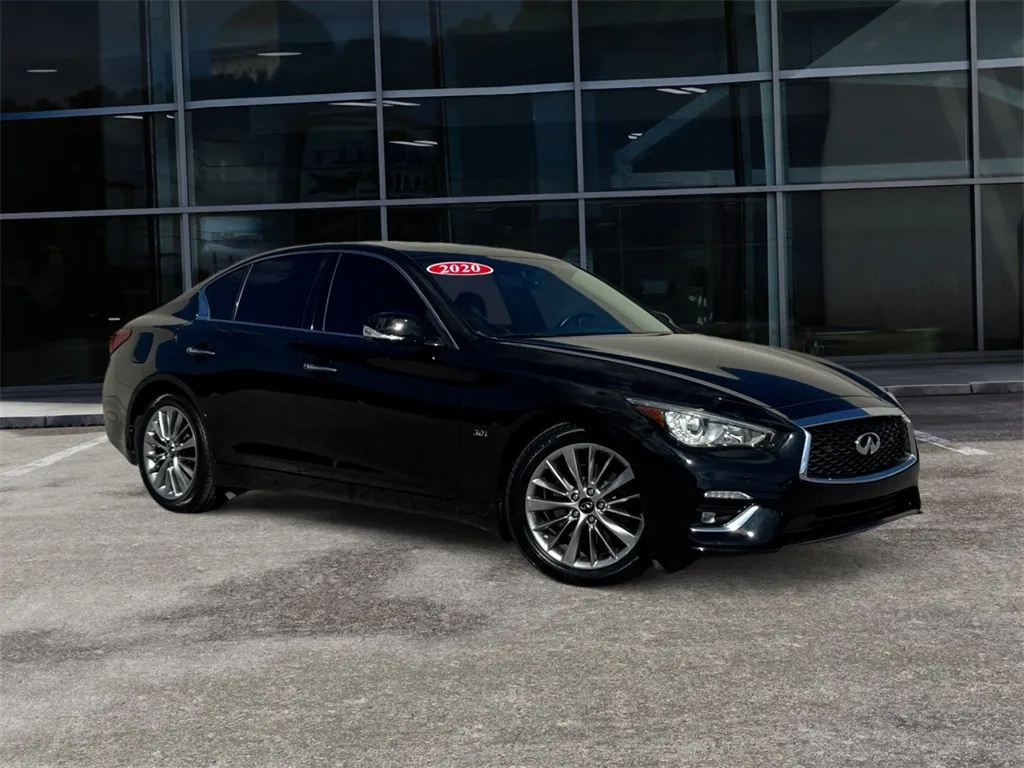 Black 2020 INFINITI Q50 3.0t LUXE for sale in Knoxville, TN