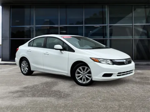 Silver 2012 Honda Civic EX-L for sale in Knoxville, TN