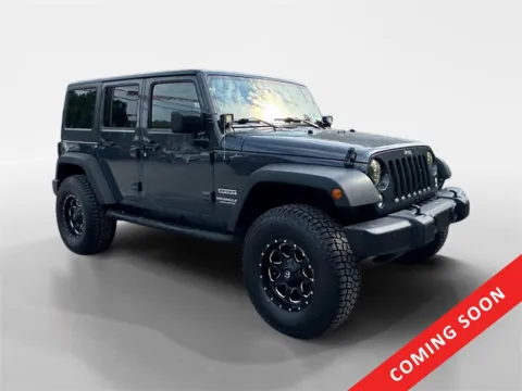 Gray 2017 Jeep Wrangler Unlimited Sport for sale in Knoxville, TN