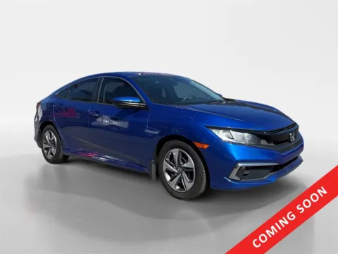 Blue 2019 Honda Civic LX for sale in Knoxville, TN