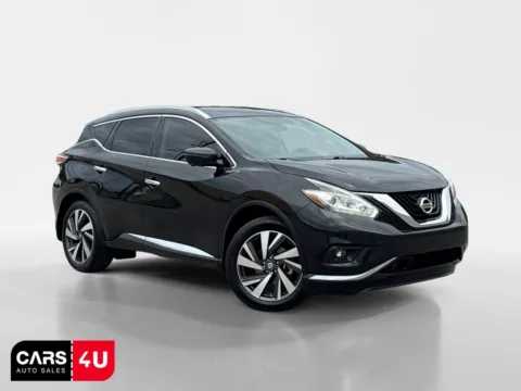 Black 2018 Nissan Murano Platinum for sale in Knoxville, TN