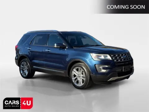 Blue 2017 Ford Explorer Limited for sale in Knoxville, TN