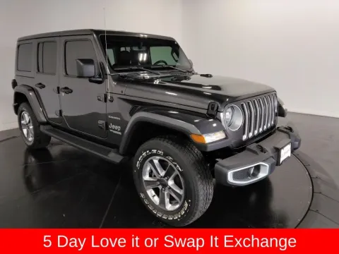 Another view of 2021 Jeep Wrangler Unlimited Sahara for sale in Saint Charles, MO at Clement Supercenter