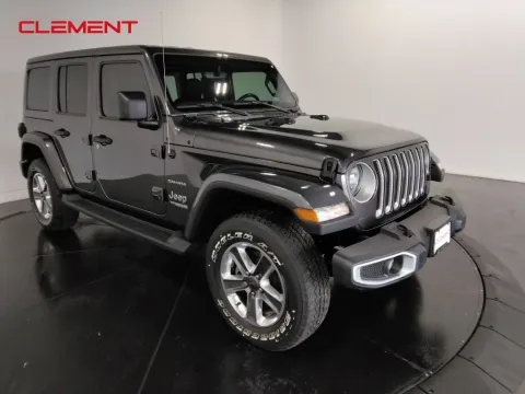 Another view of 2021 Jeep Wrangler Unlimited Sahara for sale in Saint Charles, MO at Clement Supercenter