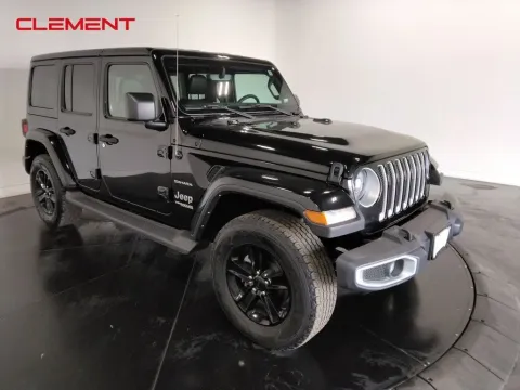 Another view of 2021 Jeep Wrangler Unlimited Sahara for sale in Saint Charles, MO at Clement Supercenter