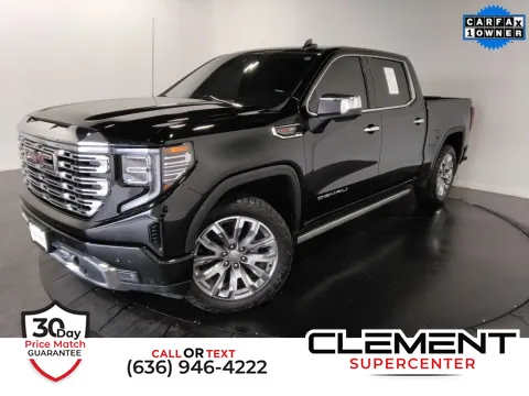 Black 2023 GMC Sierra 1500 Denali for sale in Saint Charles, MO