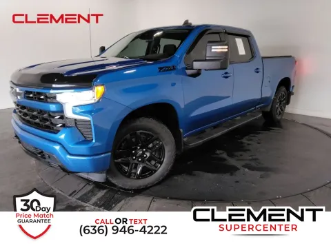 Blue 2023 Chevrolet Silverado 1500 RST for sale in Saint Charles, MO