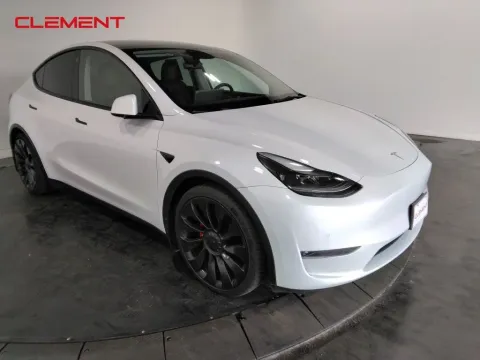Another view of 2022 Tesla Model Y Performance for sale in Saint Charles, MO at Clement Supercenter