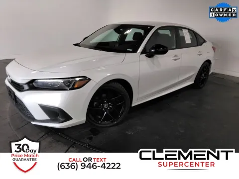 White 2024 Honda Civic Sport for sale in Saint Charles, MO