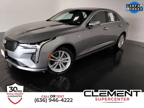 Silver 2024 Cadillac CT4 Luxury for sale in Saint Charles, MO