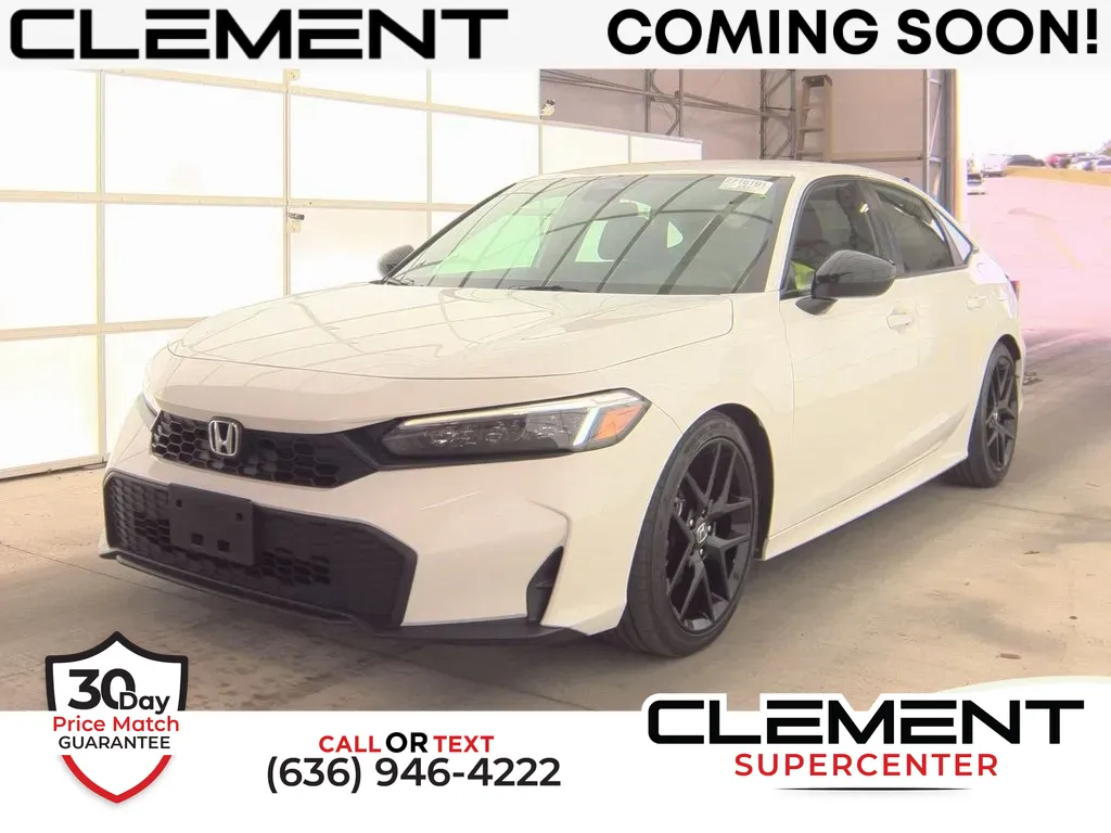 Silver 2025 Honda Civic Sport for sale in Saint Charles, MO