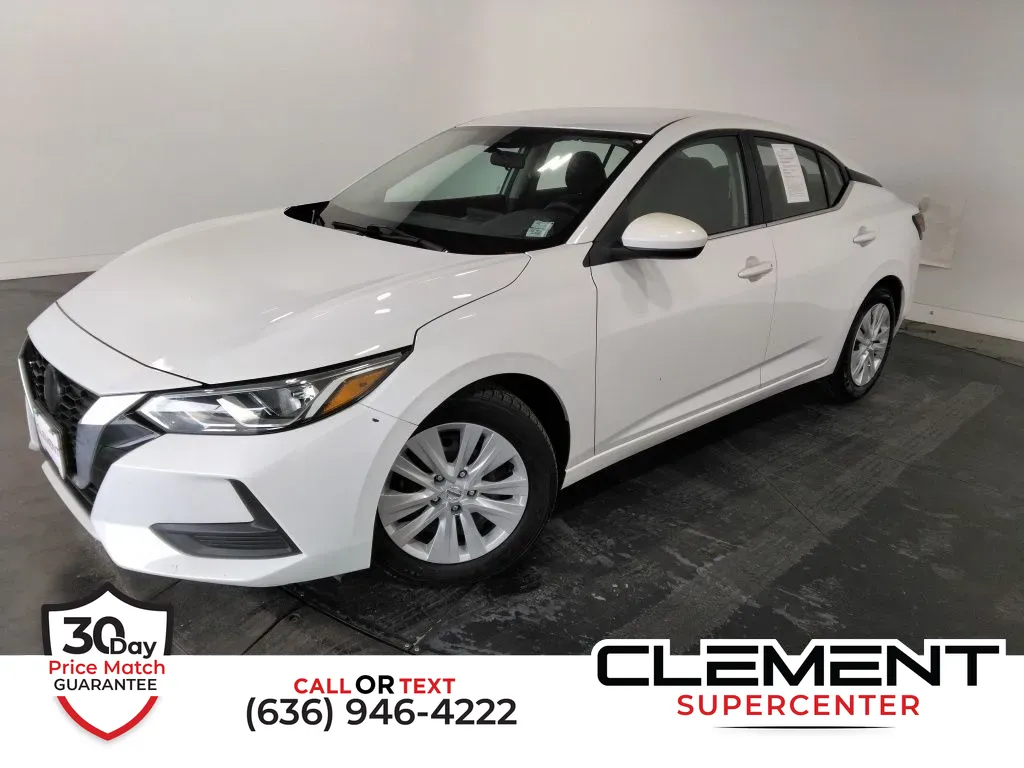 White 2022 Nissan Sentra S for sale in Saint Charles, MO