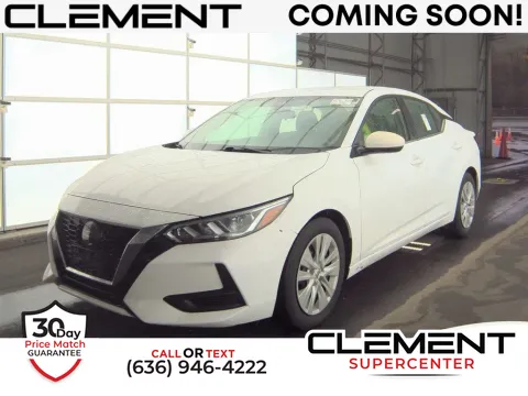 White 2022 Nissan Sentra S for sale in Saint Charles, MO