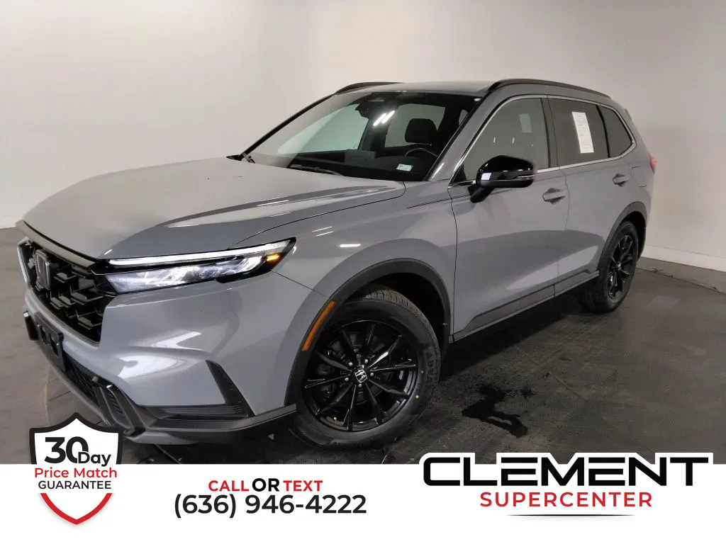 Gray 2024 Honda CR-V Hybrid Sport for sale in Saint Charles, MO
