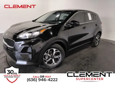 Black 2022 Kia Sportage LX for sale in Saint Charles, MO