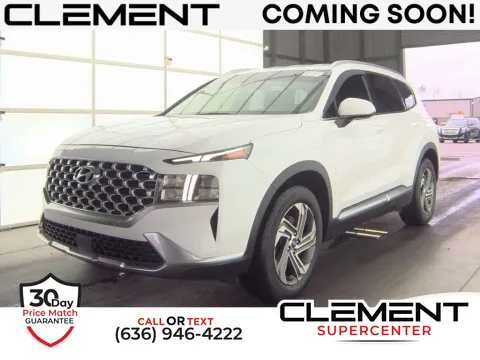 White 2022 Hyundai Santa Fe SEL for sale in Saint Charles, MO