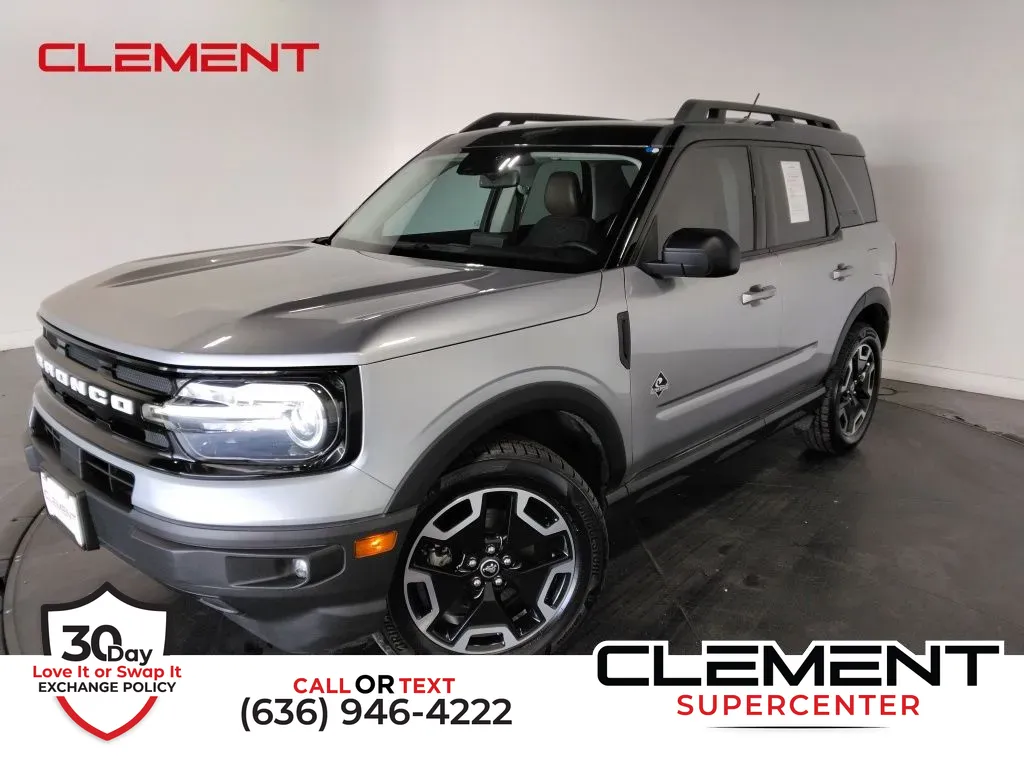 Silver 2022 Ford Bronco Sport Outer Banks for sale in Saint Charles, MO