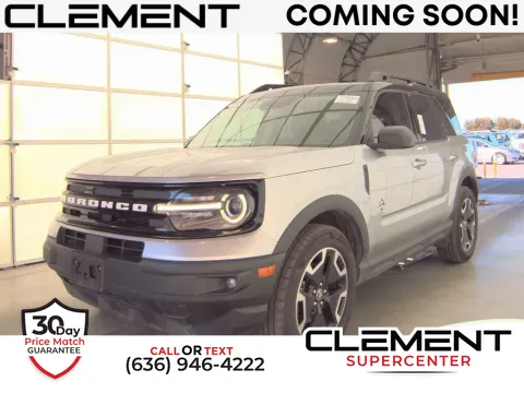 Silver 2022 Ford Bronco Sport Outer Banks for sale in Saint Charles, MO