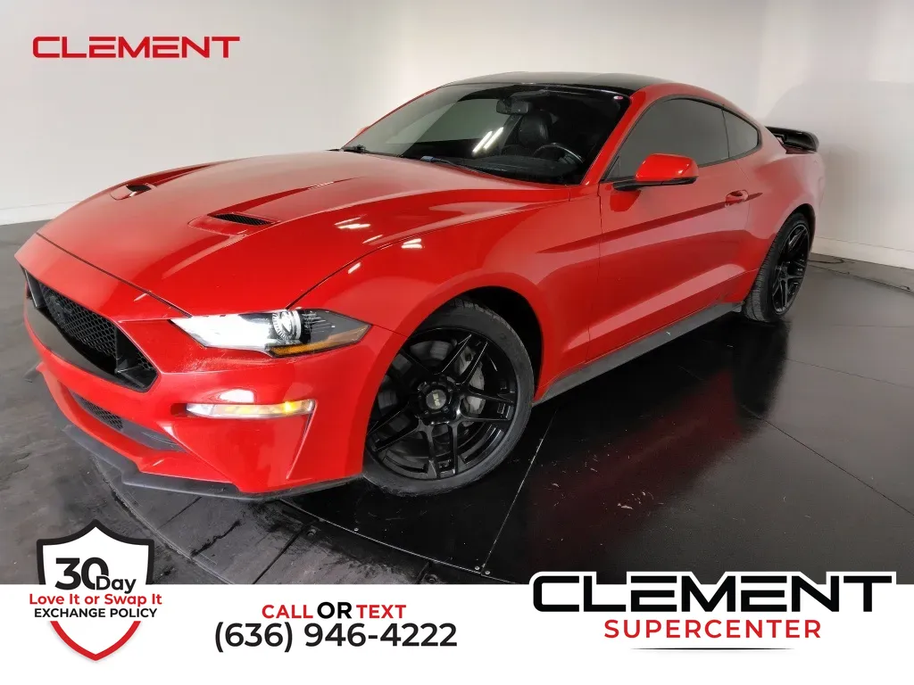 Red 2019 Ford Mustang GT Premium for sale in Saint Charles, MO