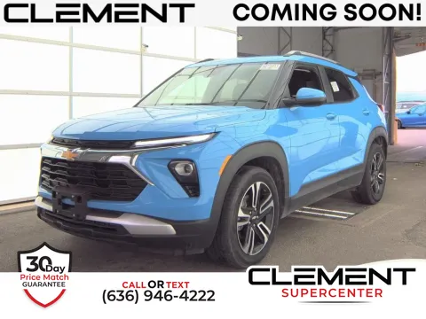 Blue 2024 Chevrolet TrailBlazer LT for sale in Saint Charles, MO