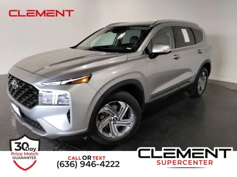 Silver 2023 Hyundai Santa Fe SEL for sale in Saint Charles, MO