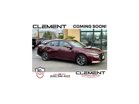 Red 2024 Nissan Sentra SV for sale in Saint Charles, MO